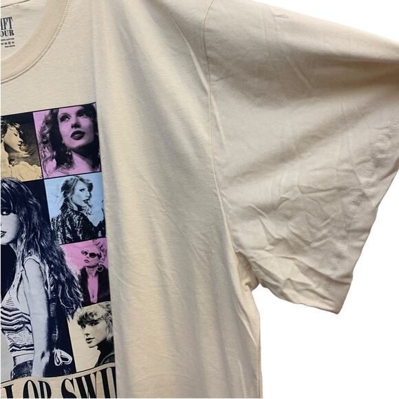 Eras‎ Tour T-Shirt Beige - Size 4x Taylor Swift - Picture 7 of 14